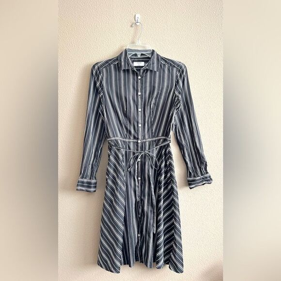 UNTUCKit Willow Classic Striped Shirt Dress - Picture 4 of 13